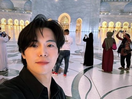 5 Potret Park Eun Seok, Logan Lee di Drakor The Penthouse Kunjungi Abu Dhabi
