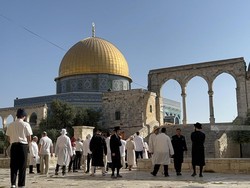 Puluhan Pemukim Israel Terobos Masjid Al Aqsa