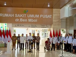 Jokowi Resmikan Rumah Sakit Terbesar di Wilayah Timur RI Rp 420 M