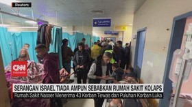VIDEO: Serangan Israel Tiada Ampun Sebabkan Rumah Sakit Kolaps