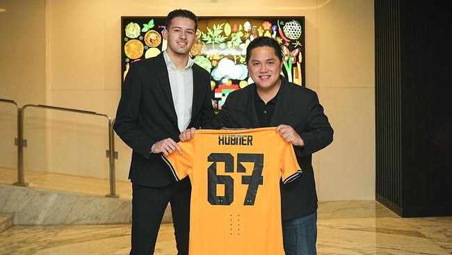Ketua Umum PSSI Erick Thohir meyakini rampungnya proses naturalisasi Justin Hubner akan memperkuat komposisi Timnas Indonesia.
