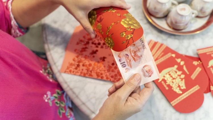 Ilustrasi angpao Ilustrasi angpao