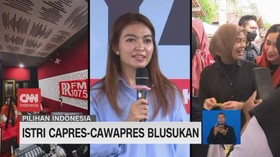 VIDEO: Istri Capres-Cawapres Blusukan