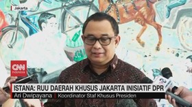 VIDEO: Istana: RUU Daerah Khusus Jakarta Inisiatif DPR