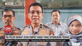 VIDEO: RS Polri Rawat Ayah Empat Anak Yang Ditemukan Tewas