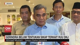 VIDEO: Gerindra Belum Tentukan Sikap Terkait RUU DKJ