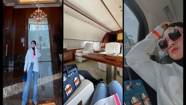 7 Gaya Hedon Istri Haji Isam Crazy Rich Kalimantan Tenteng Tas Branded Miliaran