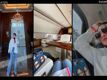img-title 7 Gaya Hedon Istri Haji Isam Crazy Rich Kalimantan Tenteng Tas Branded Miliaran