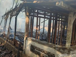 Diduga Akibat Listrik Korsleting, Rumah di Boyolali Ludes Terbakar