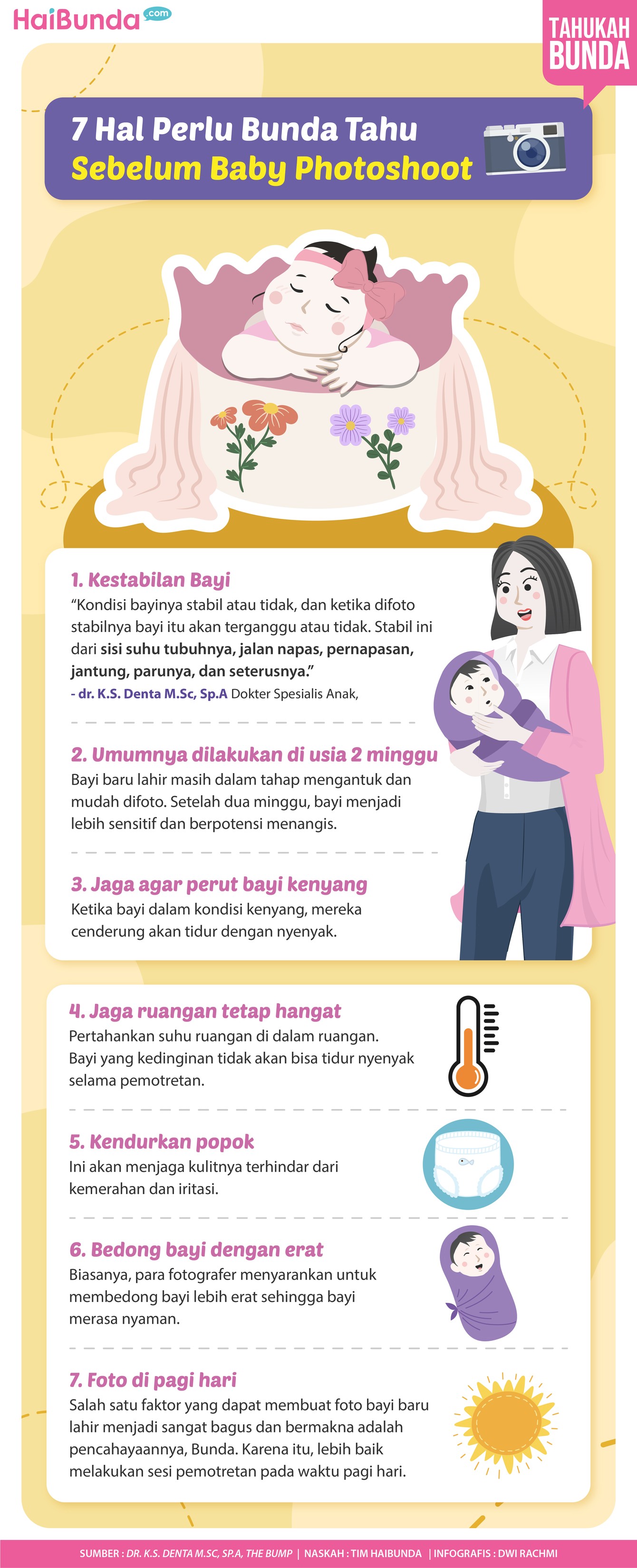 7 Hal Perlu Bunda Tahu Sebelum Baby Photoshoot