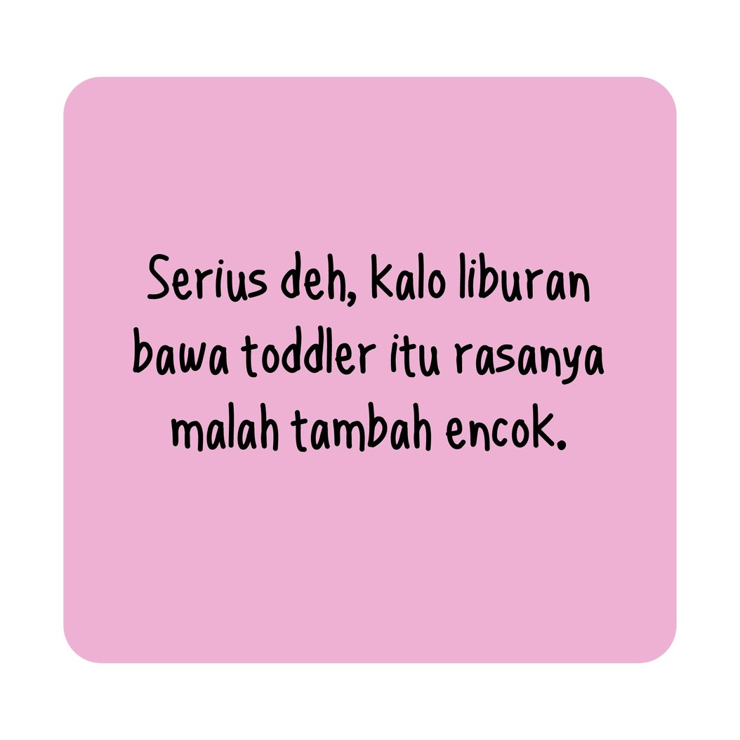 Komik HaiBunda Mana Ada Bunda Bisa  Liburan Nikmat?