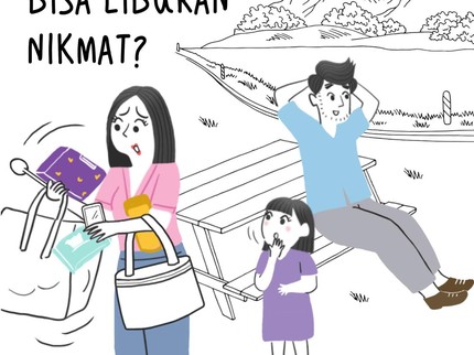 Mana Ada Bunda Bisa Liburan Nikmat?