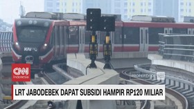 VIDEO: LRT Jabodebek Dapat Subsidi Hampir Rp120 Miliar