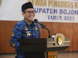 Hadiri Pengukuhan Pengurus Korpri, Ini Pesan Pj Bupati Bojonegoro