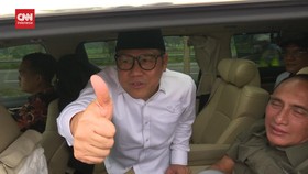 VIDEO: Tiba di Sumut, Cak Imin Sapa Warga dari Atas Mobil