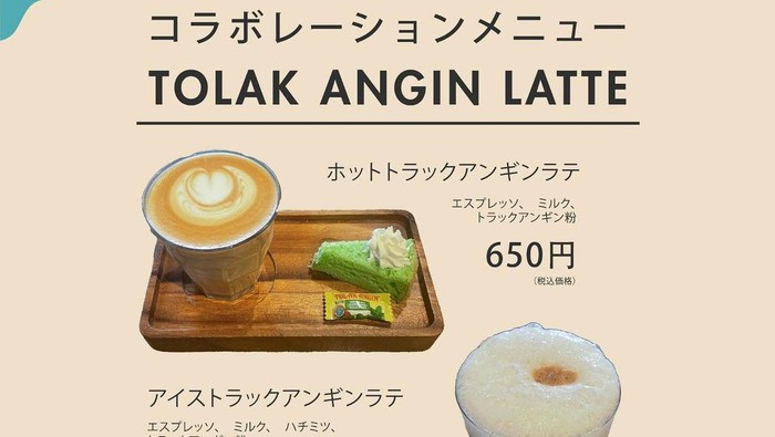 img-title Viral Coffee Shop di Jepang Hadirkan Menu Kopi Unik 'Tolak Angin Latte'