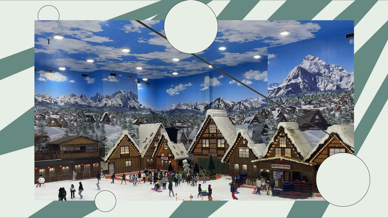 Sensasi Bermain Ski di Trans Snow World Bintaro 
