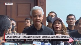 VIDEO: Ganjar Tanggapi Rencana Pemerintah Meniadakan Pilkada Jakarta