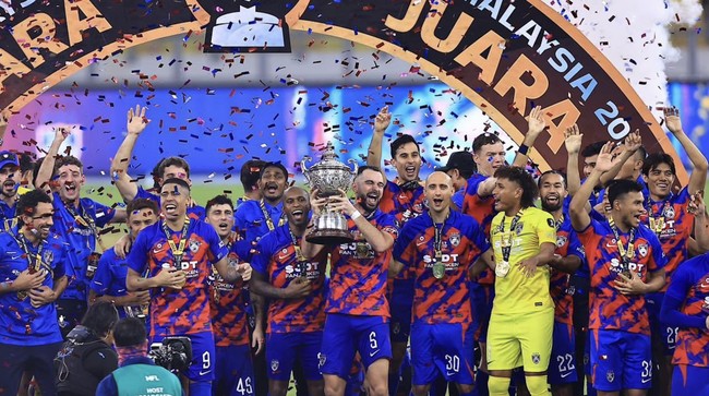 Bek Timnas Indonesia Jordi Amat terus meraih sukses bersama Johor Darul Ta'zim (JDT) setelah menjadi juara Piala Malaysia 2023.