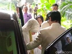Suasana Jelang Akad Nikah Adiba Khanza dan Egy Maulana Vikri