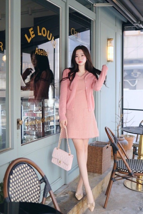 Dress hotsell dengan cardigan