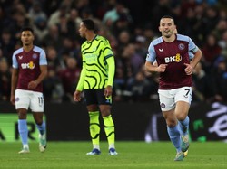 Arsenal Tertinggal 0-1 dari Aston Villa di Babak Pertama
