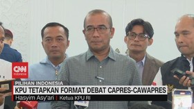 VIDEO: KPU Tetapkan Format Debat Capres-Cawapres