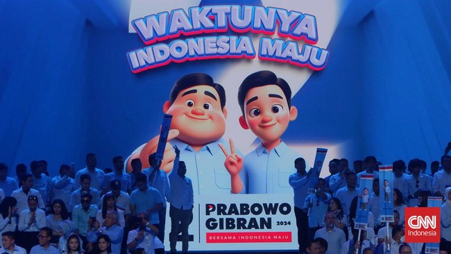 Arus Survei Indonesia dalam survei di Banten, DKI, Jateng, Jabar, DIY dan Jawa Timur, mencatat paslon Prabowo-Gibran unggul dari lawan-lawannya.
