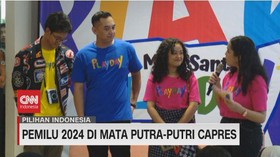 VIDEO: Pemilu 2024 di Mata Putra-Putri Capres