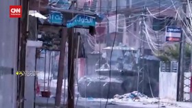 VIDEO: Sayap Jihad Islam Rilis Video Israel Serbu Gaza dengan Tank