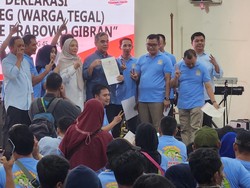 Warga Tegal di Jabodetabek Dukung Prabowo-Gibran, Harap Warteg Tak Digusur