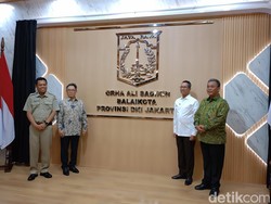 Heru Budi dan Prasetyo Edi Resmikan Graha Ali Sadikin di Balai Kota DKI