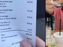 Parah! Pelayan Hina Keluarga Pelanggan Lewat Catatan Bon