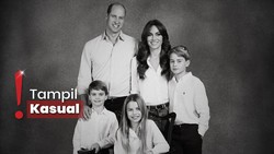 Prince William Posting Kartu Natal Keluarga, Kecantikan Charlotte Disorot