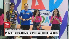 VIDEO: Pemilu 2024 di Mata Putra-Putri Capres