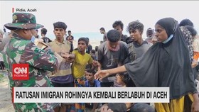 VIDEO: Ratusan Imigran Rohingya Kembali Berlabuh di Aceh