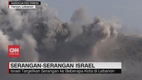 VIDEO: Serangan Israel Targetkan Kota-kota di Lebanon