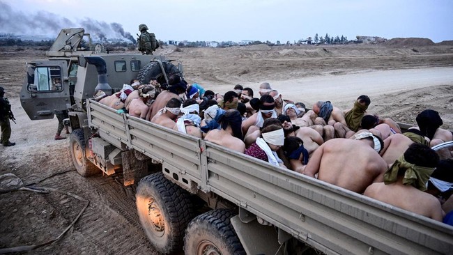 Israel disebut kembali menangkap dan menelanjangi puluhan warga Palestina di Gaza, usai melakukan tindakan keji yang sama pada awal Desember lalu.