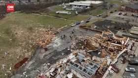 VIDEO: Melihat Kehancuran Imbas Terjangan Tornado di Tennessee
