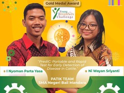 Pelajar RI Sabet Medali Emas di Ajang Young Inventors Challenge 2023, Ini Inovasinya