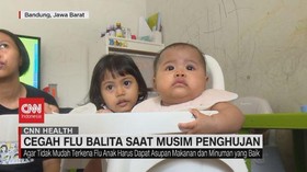 VIDEO: Cegah Flu Balita Saat Musim Penghujan