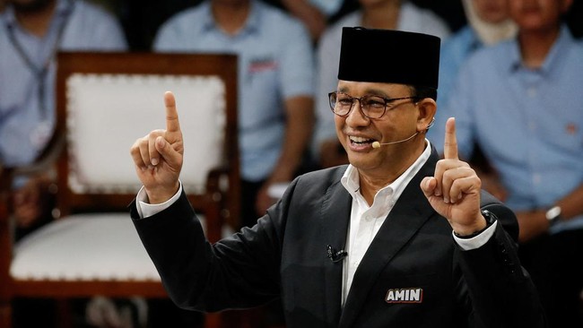 Hasil analisis Drone Emprit menunjukkan capres nomor urut 1 Anies Baswedan menjadi capres paling populer di platform X usai debat pertama.