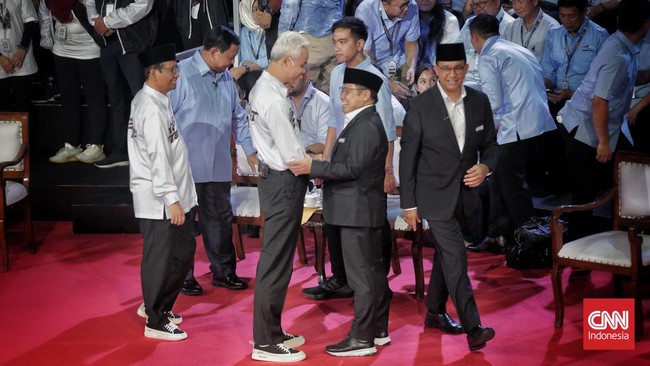 Hasil survei terbaru CPCS mencatatkan elektabilitas Prabowo Subianto-Gibran Rakabuming Raka unggul dibandingkan kedua paslon lain dalam Pilpres 2024.