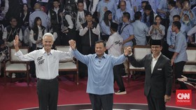 Survei LSI Denny JA: Prabowo Kokoh, Anies Kedua, Ganjar Merosot