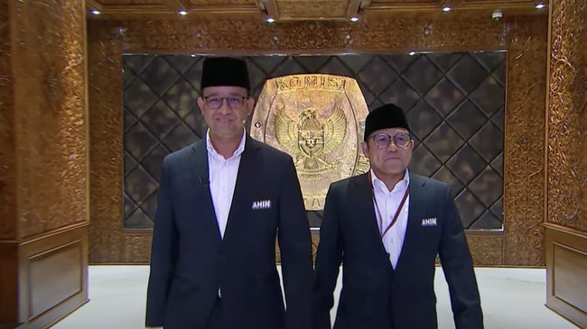 Saat sampaikan visi misi dalam debat perdana, Anies Baswedan menyentil ada milenial yang jadi cawapres, sedangkan yang lain termarjinalkan.