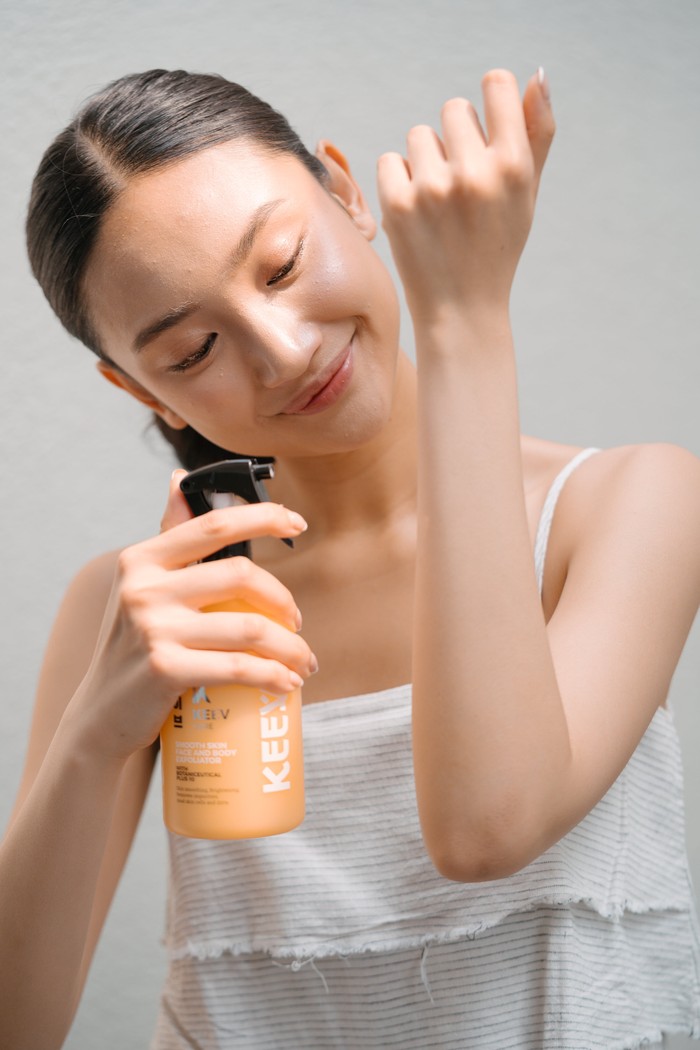 Keev Care Smooth Skin Face and Body Exfoliator