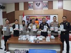 Sabu 31 Kg Asal Malaysia Digagalkan di Nunukan, Hendak Diedarkan ke Parepare