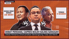 VIDEO: Debat Perdana, Capres Boleh Saling Sanggah