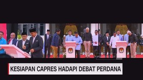 VIDEO: Kesiapan Capres Hadapi Debat Perdana
