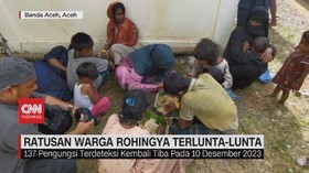 VIDEO: Ratusan Warga Rohingya Terlunta-Lunta